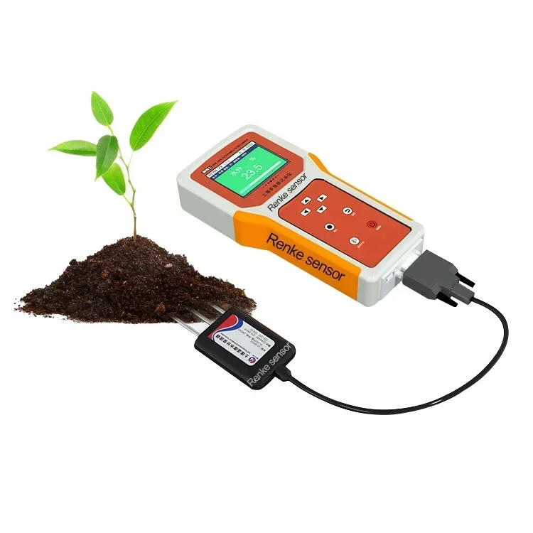 

2025 High Precision Digital Soil ph Temp Ec Meter 4 in 1 Sensor for Agriculture