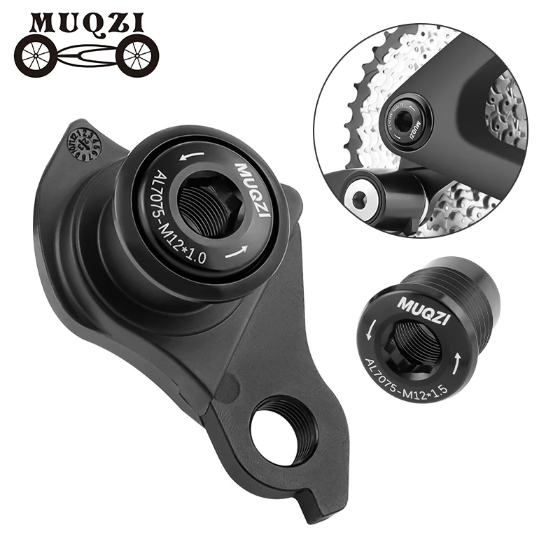 MUQZI-colgador de desviador trasero para cuadro SRAM UDH, adaptador de gancho para M12-1.0 de bicicleta, M12-1.5