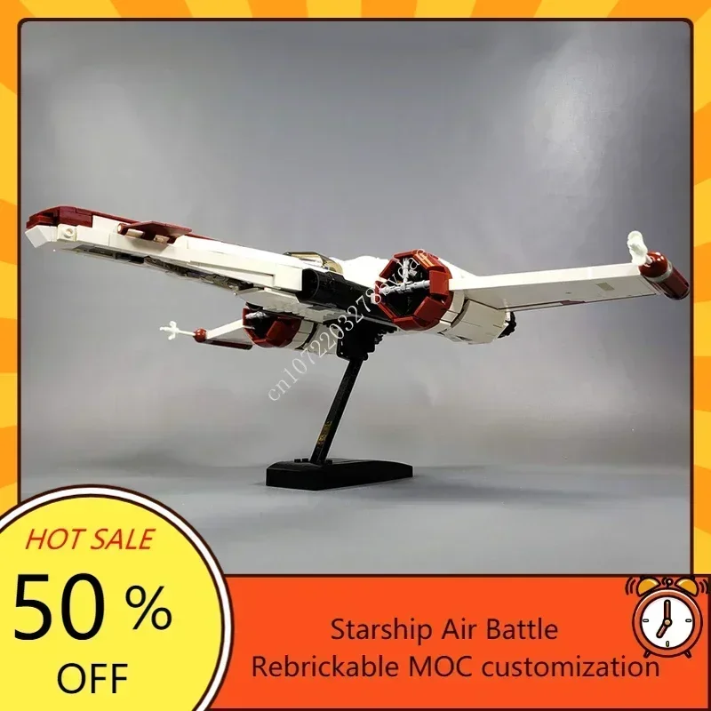 1271PCS MOC Space Battle Z-95 Headhunter Fighter Model Technology   DIY Creative nology DIY Custom Assembly Toys Kids Gifts