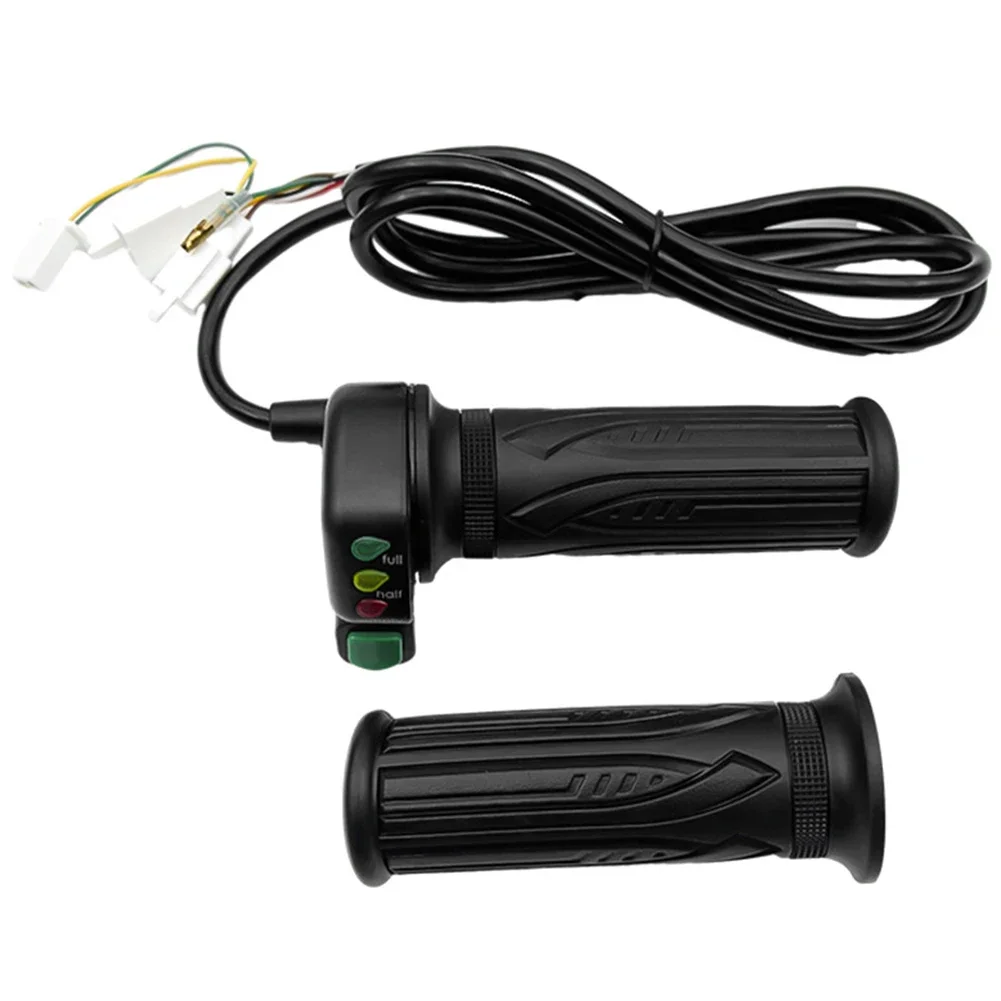 

36/48V E-Bike Throttle Grip Electric Scooter TwistThrottle Grips Speed Control Throttle Electric Bicycle Accessories