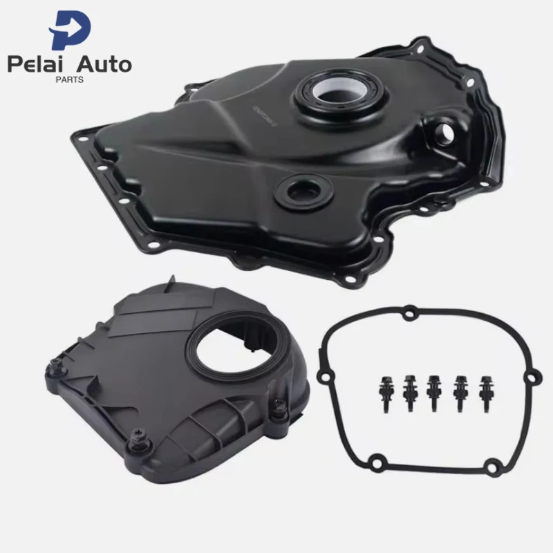 06H103269H 06H103269C New Engine Timing Cover Set Upper Lower For VW GLiGTi Passat Audi A4A5 2.0TFSI