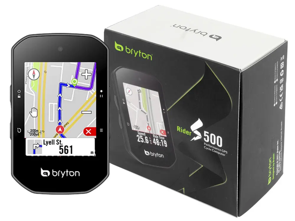 Bryton S500E GPS Cycle Computer, 2.4 