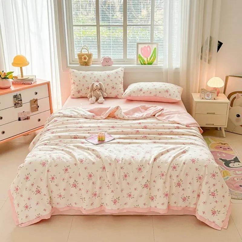 2025-nouveau-tricote-imprime-aerobique-tricote-double-fil-soja-ete-couette-noyau-ete-lavable-couette