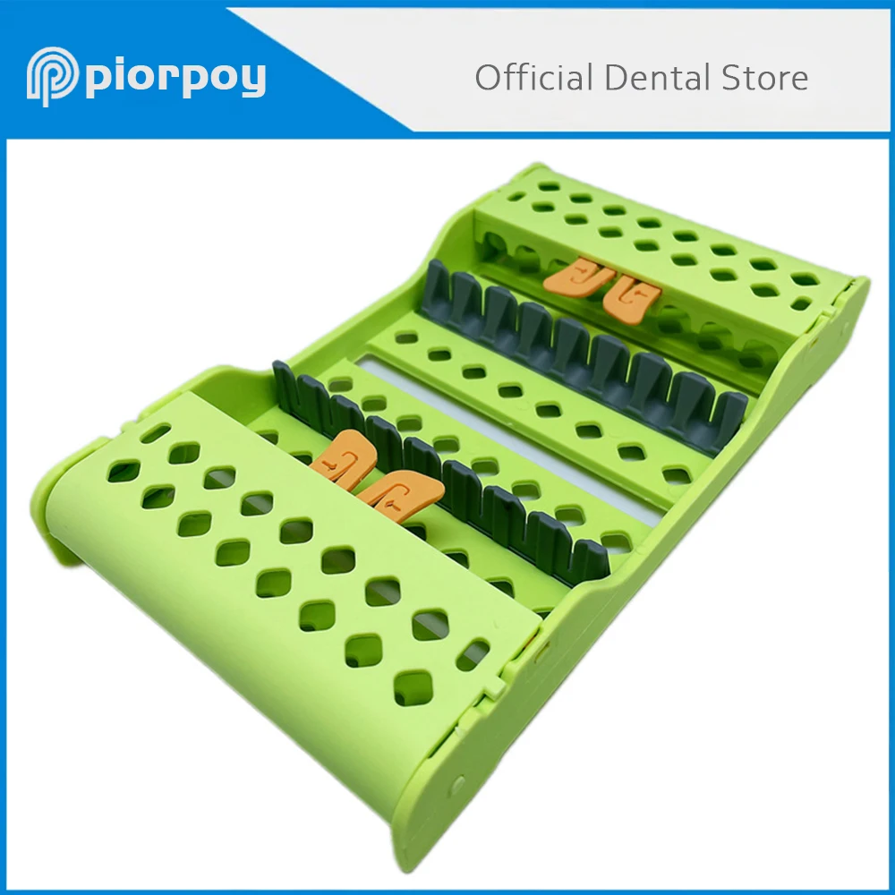 

PIORPOY 1 Pcs Dental Autoclave Sterilization Cassette Pack Box Tray For 4/8 Pcs Instruments Tools Odontologia Lab Products