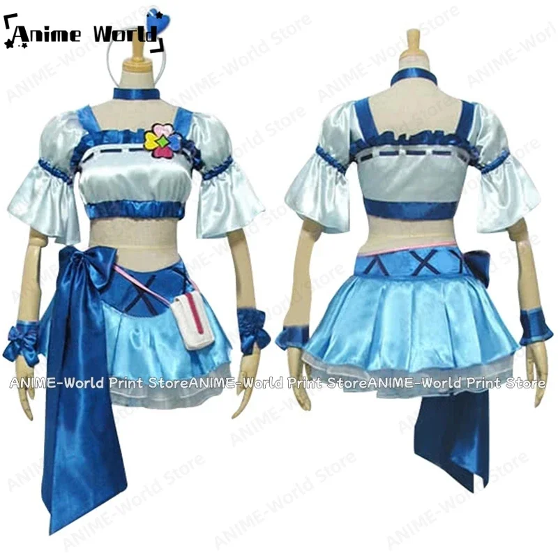 

《Custom Size》Anime Pretty Cure! Aono Miki Cosplay Costume Party Christmas Halloween Any Size