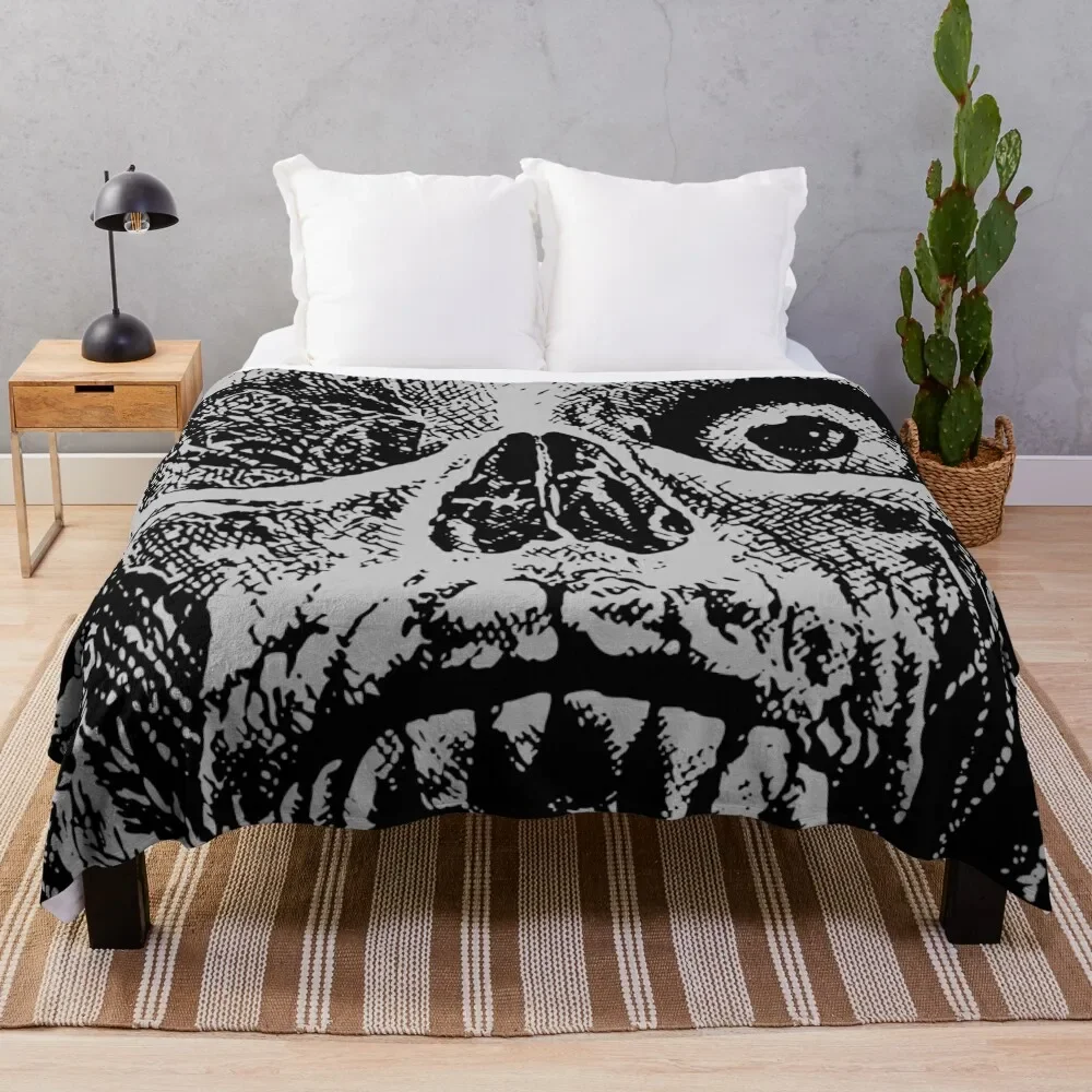 

Tales From The Crypt - Skull Throw Blanket Soft Plush Blanket as Housewarming Gift