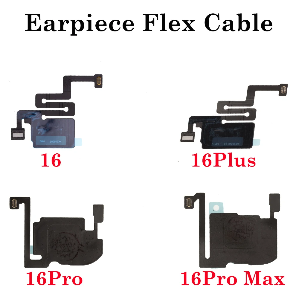 

Поп, 1 шт., брендовый наушник, датчик приближения, функция распознавания лиц, ленточный гибкий кабель для IPhone 15 16 Pro Max Plus, без Spea