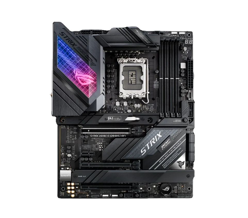

TOP ROG STRIX Z690-E GAMING WIFI inte.l Z690 Motherboard LGA 1700 CPU ATX Mainboard PCI-E 5.0 DDR5 5333MHz USB3.2 Gen2