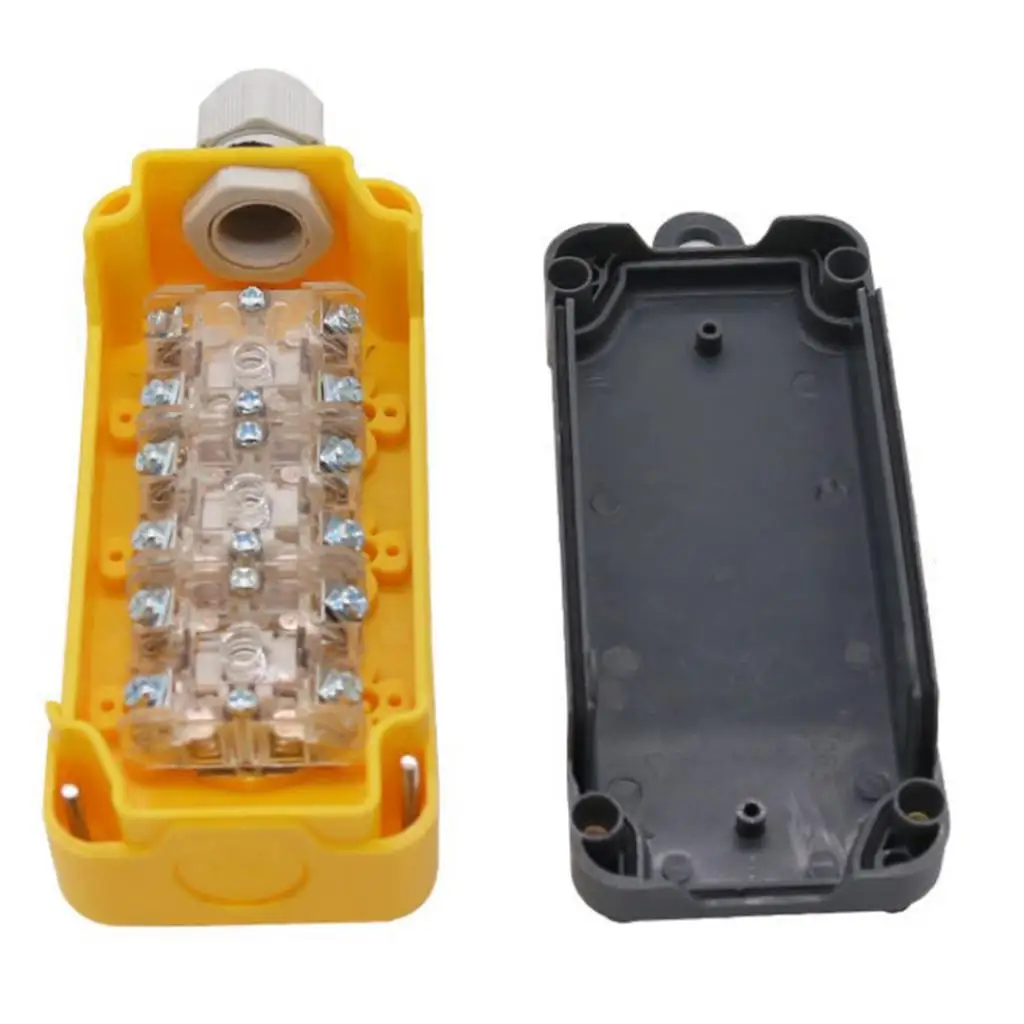 ABS Crane Button Switch COP3B Dustproof Control Box for 10 M Portable Crane Manual Winch Air Conditioning