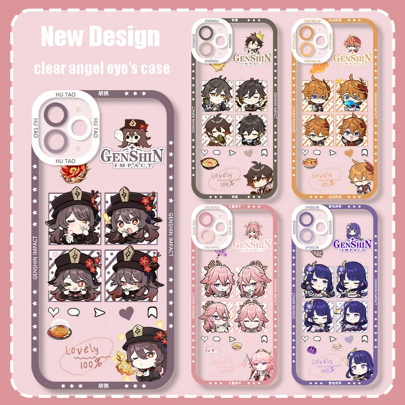 Genshin Impact Yae Miko Case For Infinix Note 30 10 11 12 VIP 30i Pro Smart 5 7 8 6 Camon 30 20 19 Pro Tecno Spark GO 2024 2022