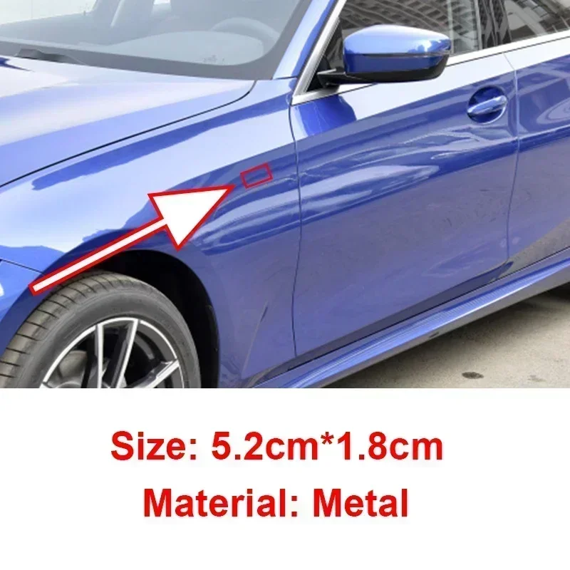 2 pçs adesivos de carro decoração lateral acessórios decalque para bmw m x1 x3 x5 x6 e30 e90 m3 e84 e83 f25 e91 e60 f15 f16 e70 f30 f10 e63