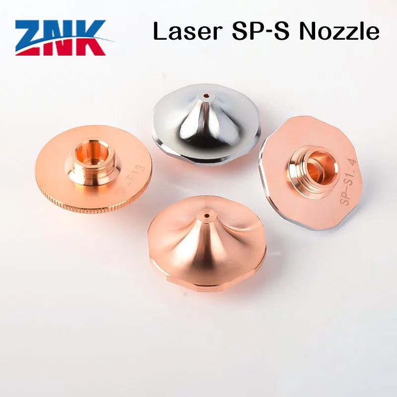 ZNK 10pcs Single and Double Layer Laser Cutting Special Nozzle BM111 BM110 BT240S BM114 Laser Head Accessories