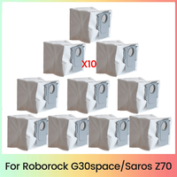 A98I-Dust Bags For Roborock Saros Z70 / G30space Vacuum Cleaner Parts Replacement Non-Woven Garbage Bags