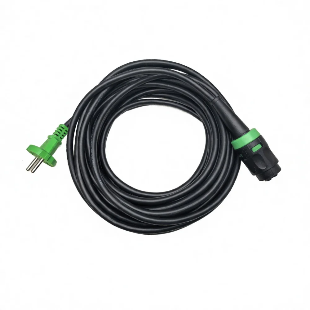 Replacement EU Plug AC Cord For Festool Vacuum Dust Extractor Sander Heavy Duty Power Transmission Accessory Cable
