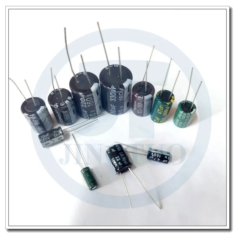 10/500pcs 47uF160V 160V47uF 47MFD 160WV 10X16mm Radial Aluminum Electrolytic Capacitor