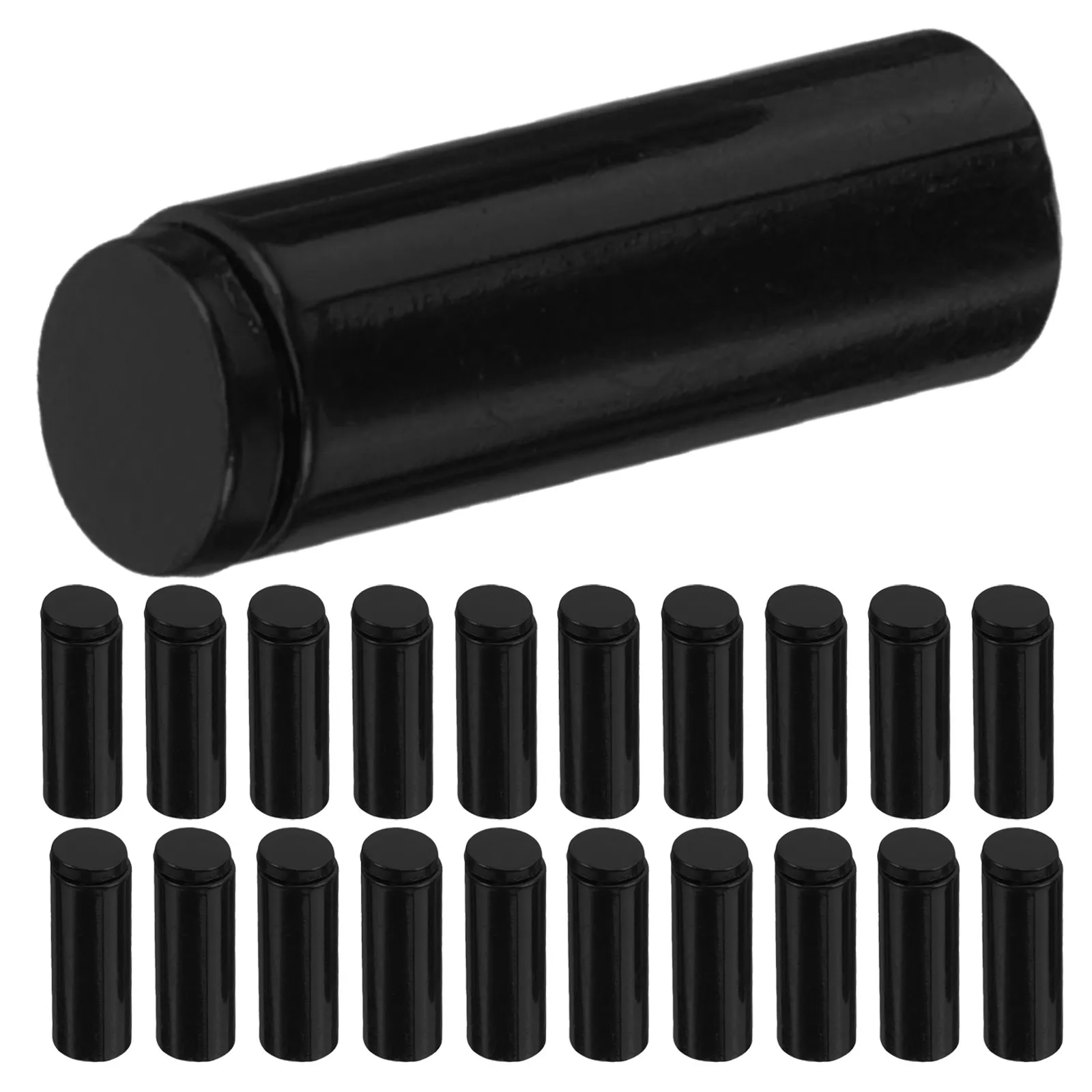 24Pcs Metal Cord End Caps Zinc Alloy Aglets Shoelace Ends Replacement Secure for Hoodies Drawstrings Pants Jackets Paracord