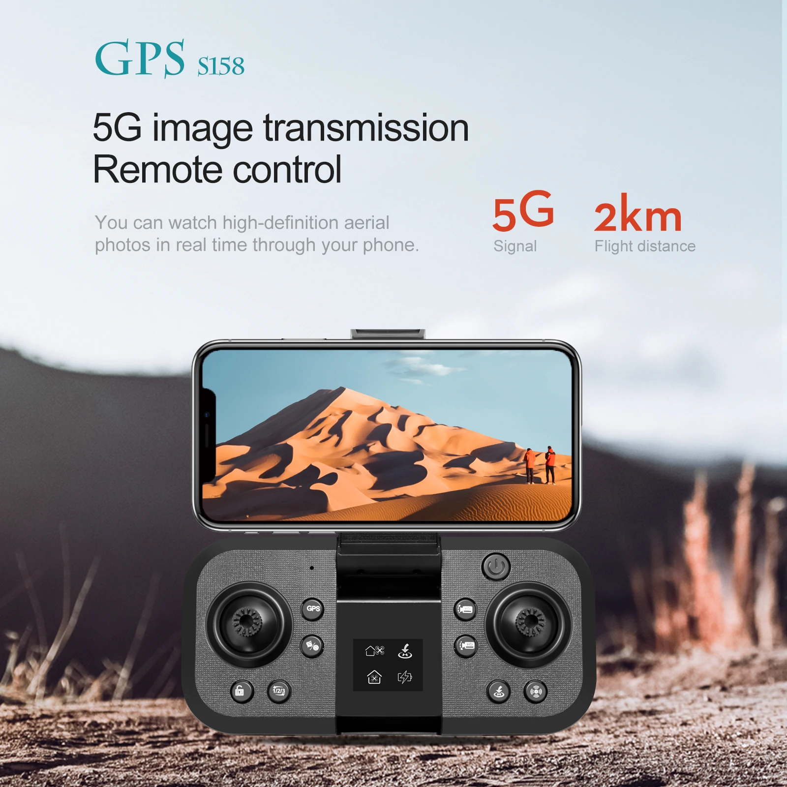 

GPS 8K FPV RC Quadcopter Drone with 4K Camera Obstacle Avoidance Foldable Mini for Adult Kid Professional Aerial Photography Toy
