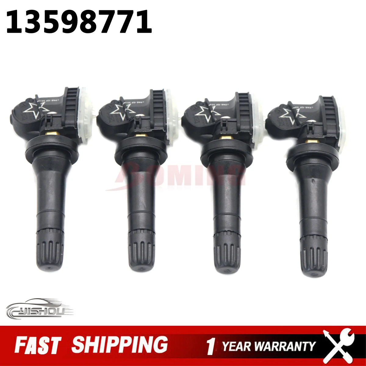 Sensor de presión de neumáticos TPMS 13598771 13540604   Para Buick Enclave Cadillac CTS Chevrolet Aveo 2007-2011 13598772   315 Mhz