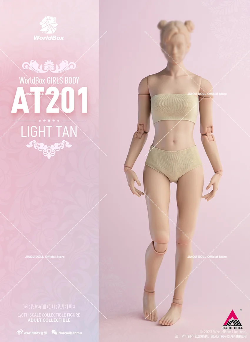 Worldbox AT201 AT202 AT203 AT206 AT210 1/6 Flexible Joint Body 12