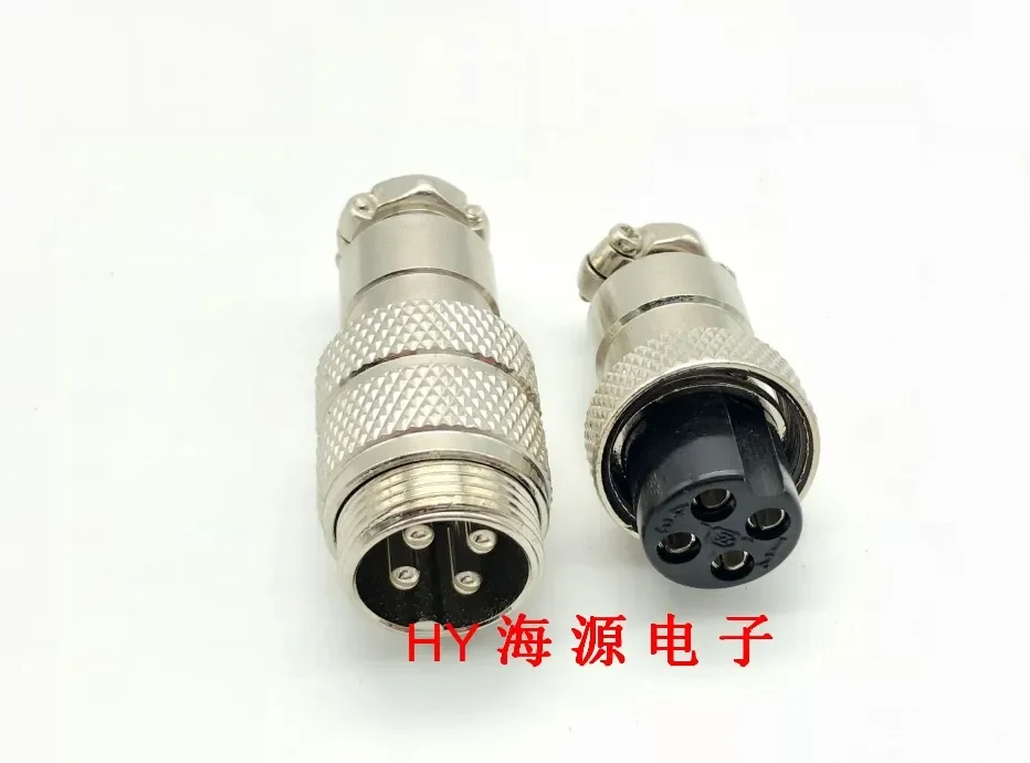 10PCS，Heavy-duty Aviation Plug, Aviation Socket GX16 16M 16-2 Core 3 Core 4 5 6 7 8 Core Docking Type