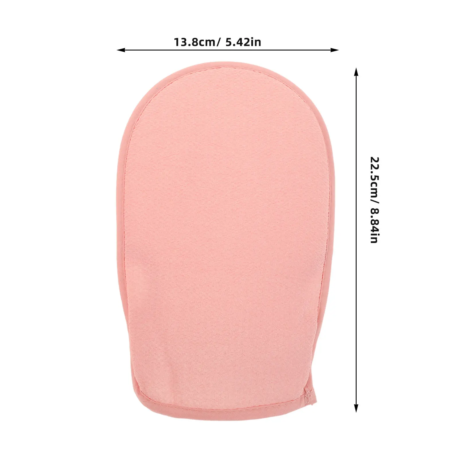 2Pcs Double Sided Exfoliating Glove Deep Exfoliating Body Scrubber Bath Mitt for Smooth Radiant Skin Shower Bathing Accessory