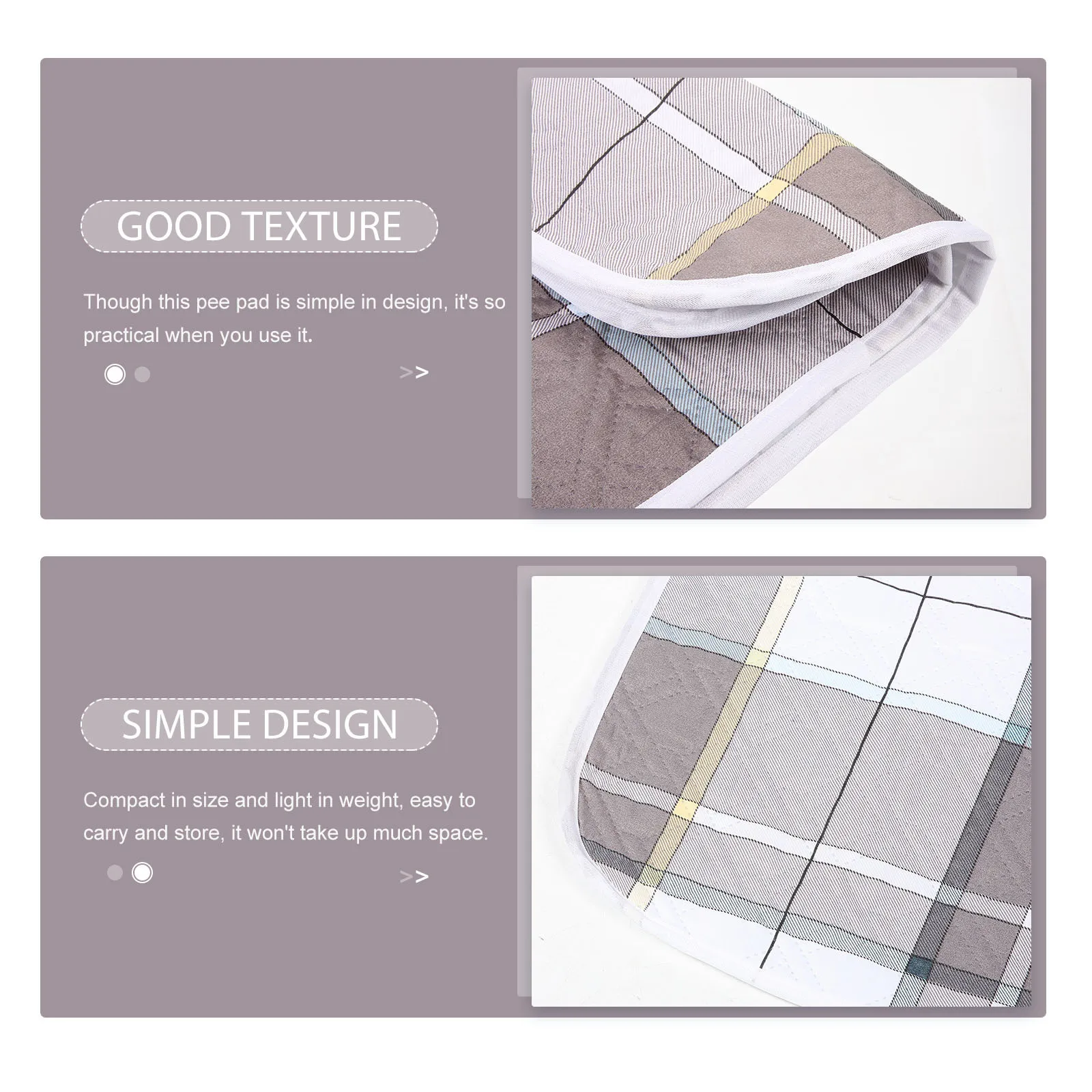 

Washable Dog Pee Pad Indoor Pet Cushion Absorbent Non Slip Soft Reusable Training Mat for Cats Dogs Pet Supplies