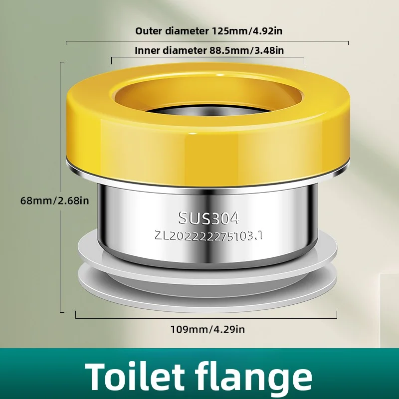 

The flange gasket is used for toilet repair and installation, pipe maintenance, bathroom upkeep, and durable wax seal.