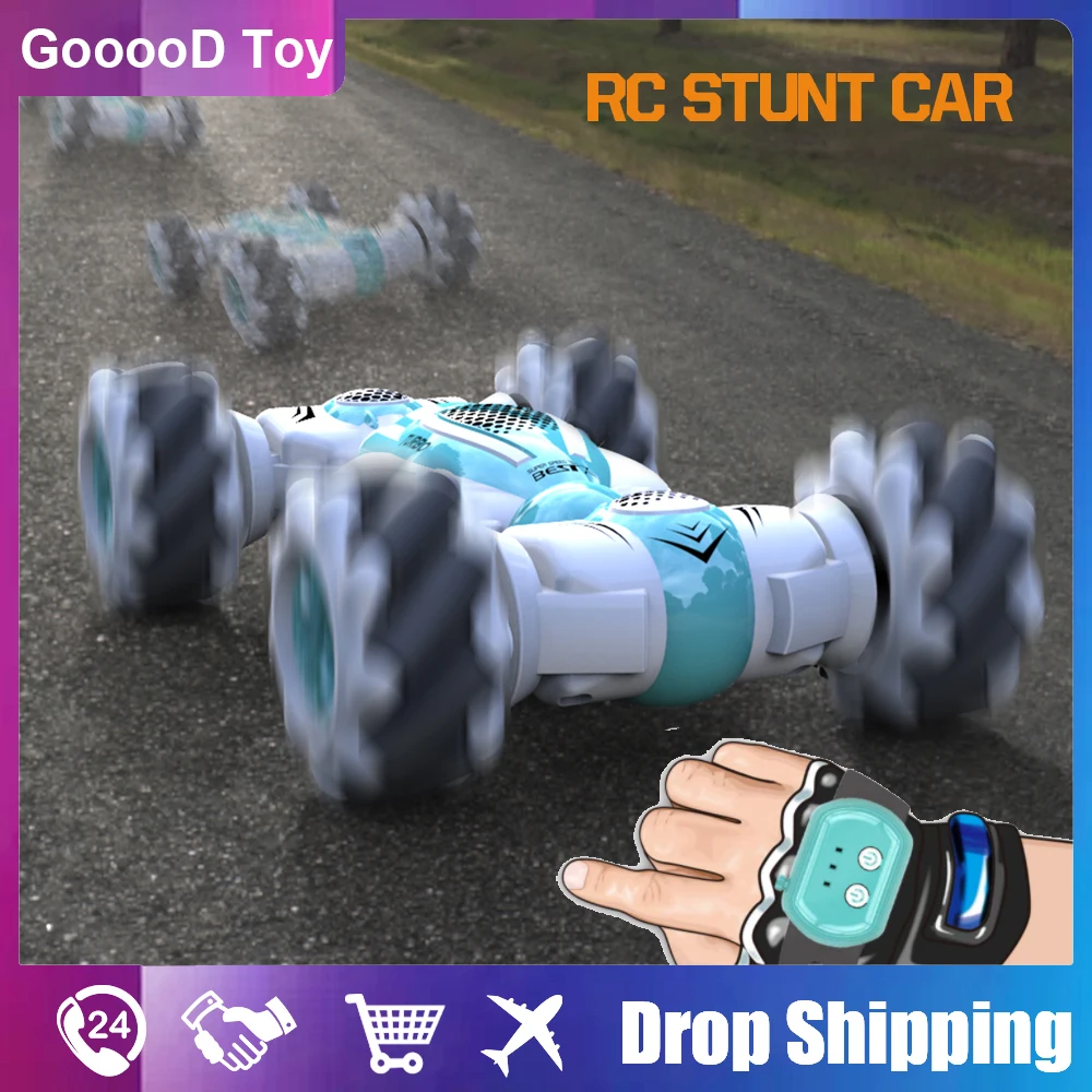 

S012 4WD Watch Gesture RC Car Stunt 2.4 remote control car Radio controlled rc drift racing electric toys for children boy