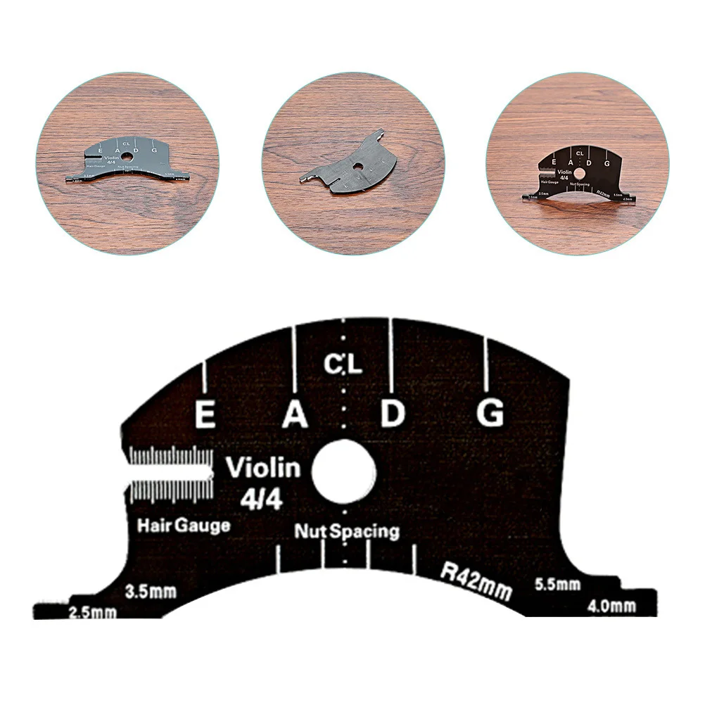 

Pro Fingerboard Violin Measuring Tool Peg Shaping Bridges Repair Reference Accessory Component Making Tools