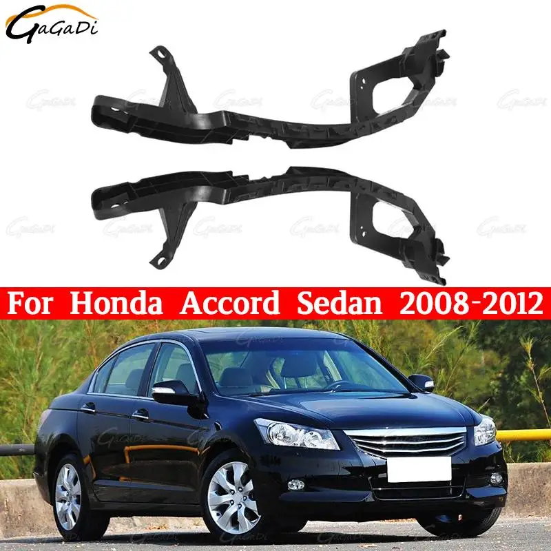 

Pair 71140-TA0-A00 For Honda Accord Sedan 2008-2012 Headlight Retainers Mounting Brackets Set Headlight Bumper Bracket
