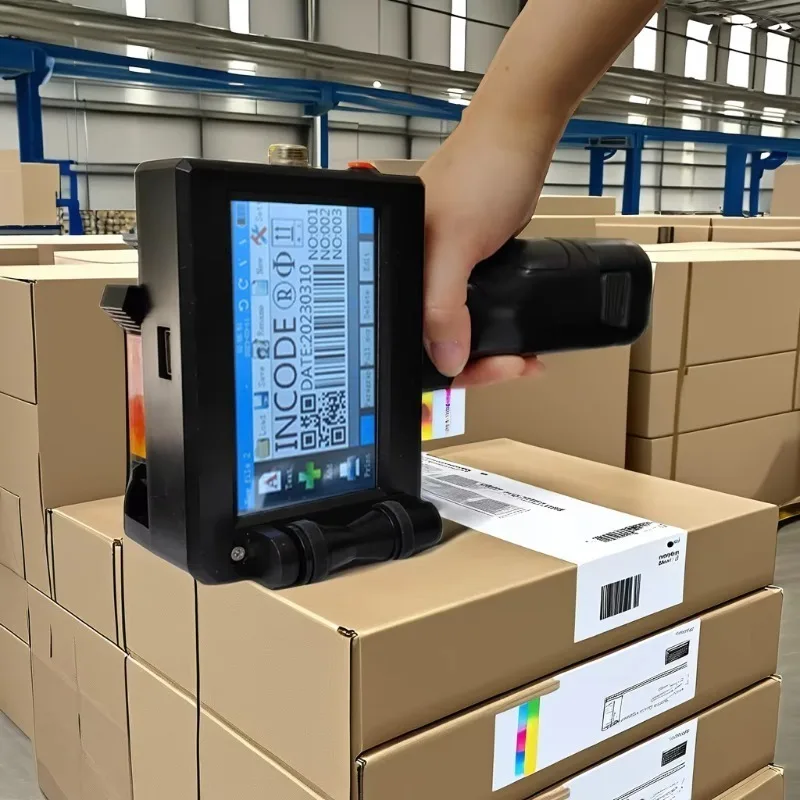 Multi‑Functional Large Character Handheld Inkjet Printer for Batch Date Coding Marking