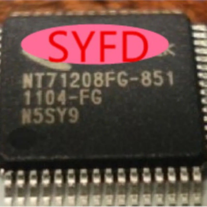 5PCS   NT71208FG-851  QFP64