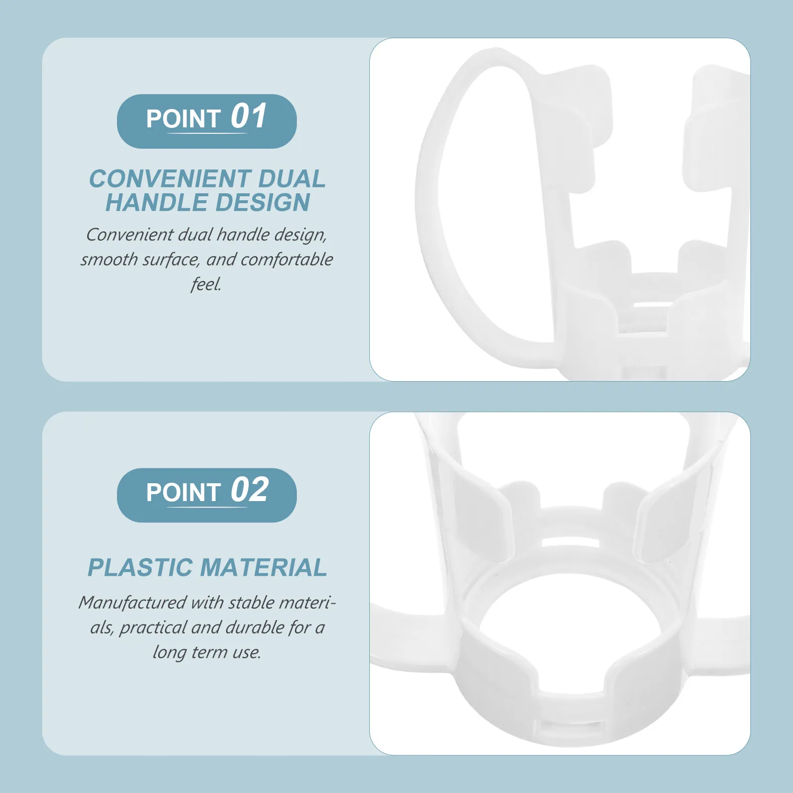 Convalescent Feeding Cup Holder Inclined Design Bedridden Patient Liquid Feeding Maternity Drink Water Cup Holder Elderly Use