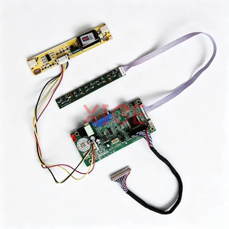 

Monitor Controller Drive Board Fit LTM220MT05 LM220WE1 M220Z1 LTN190W1 1680x1050 HDMI+VGA 2-CCFL 1680*1050 LVDS 30-Pins DIY Kit