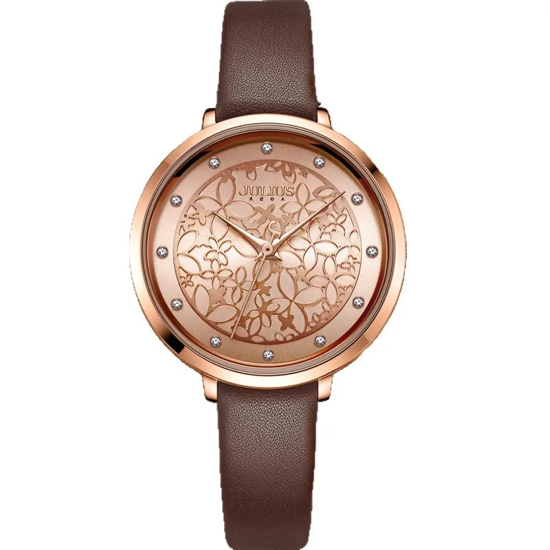 

Кварцевые часы премиум-класса с большим циферблатом и водяной кирпичной шкалой, водонепроницаемые женские часы