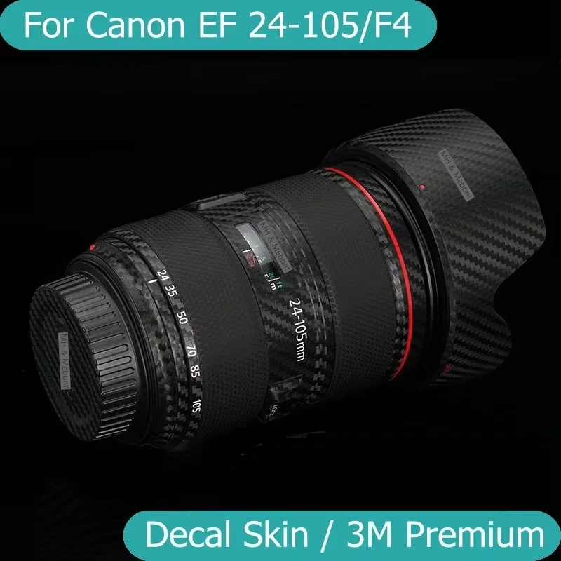 For Canon EF 24-105 F4L Decal Skin Vinyl Wrap Film Camera Lens Body Protective Sticker Protector Coat 24-105mm F4 F/4 L IS USM