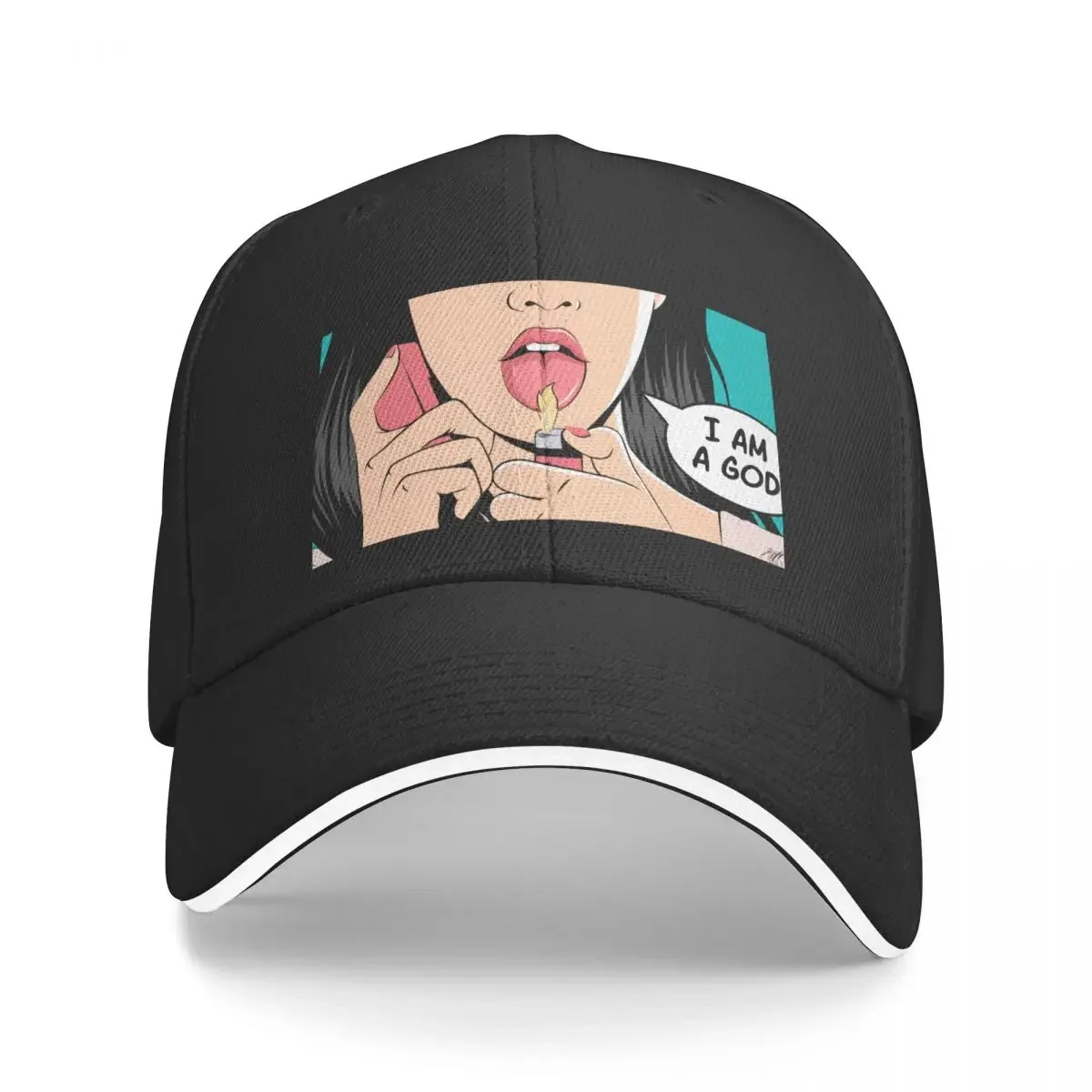 

Jennifer's Body - I Am A God Baseball Cap Sunhat birthday black hats for men Boy Women's