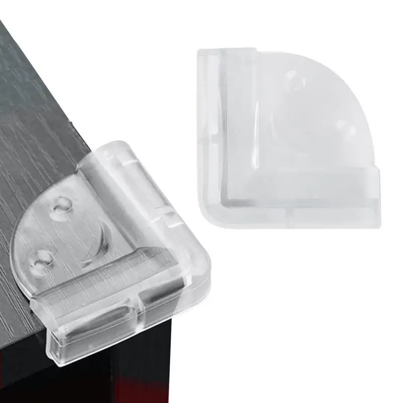 2 Pcs Table Corner Protector Baby Safety Edge Protection Kids Anticollision Guards Soft Transparent Protector For Kids Proofing