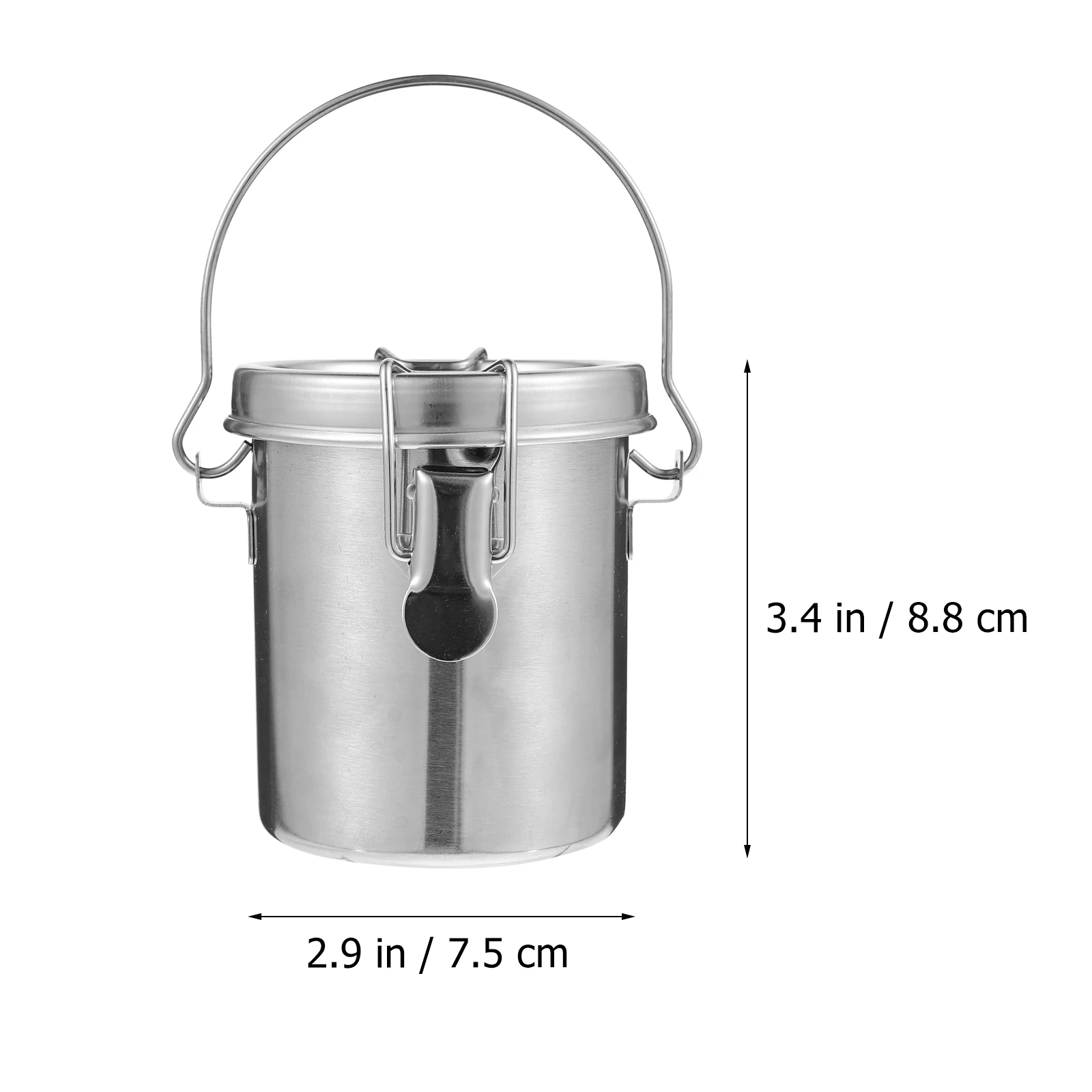 

1pc Paint Washer Painting Oil Pot Brush Washing Container Oil Paint Brush Barrel for Artists Studios Durable Stainless Steel