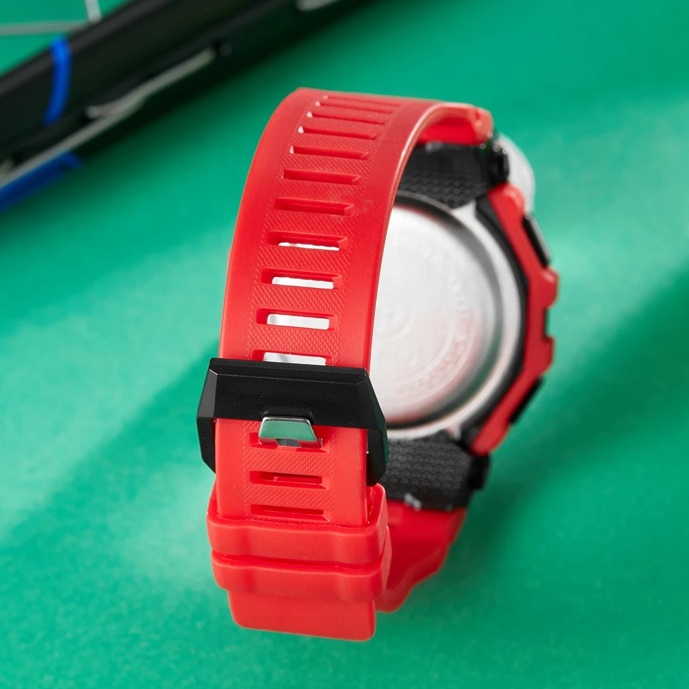 High Quality Black Blue Green White Red Rubber Strap with Buckle for OHSEN Model 2202