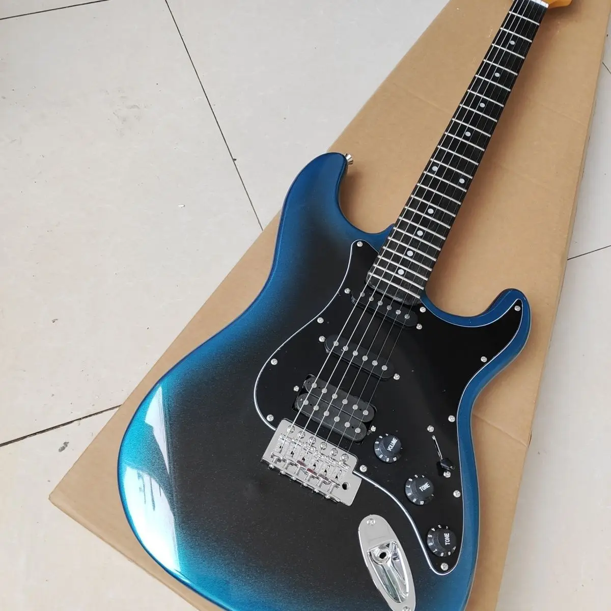 High end customized ST second generation electric guitar, professional performance instrument, stylish design