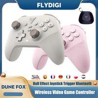 Dune Fox Wireless Video Game Controller Hall Effect Joystick Trigger Bluetooth 2.4G Triple-mode Connection For PC Switch Mobile