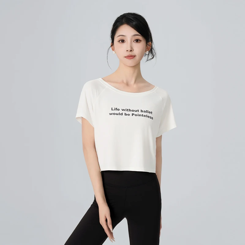 Ivoogle Adult Loose Top Short Sleeve Modal Printed Comfortable Fit Women's T-Shirt in Multiple Colors And Sizes