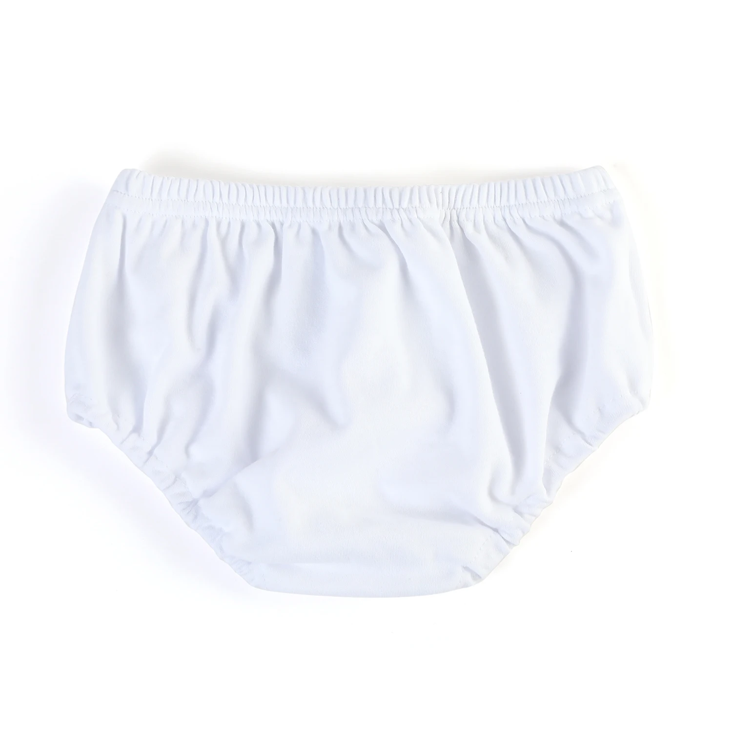 Mudbala Custom White 95% Cotton Baby Bloomers With Lace Boutique Newborn Toddler Girls Diaper Cover