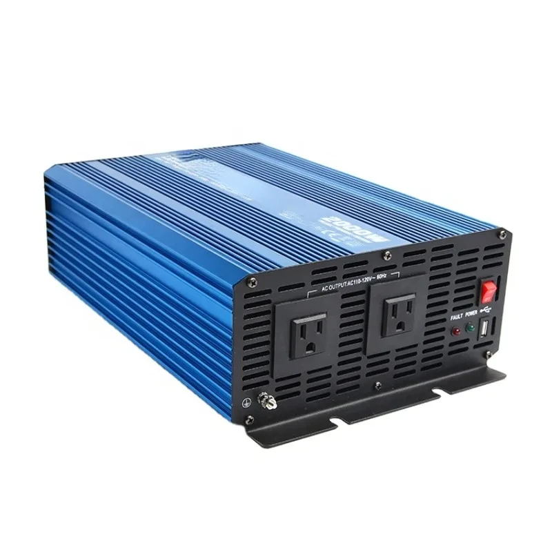 

dc12v ac110v car power inverter 2000w For Off Grid Solar System Home Use with Multiple protection functions