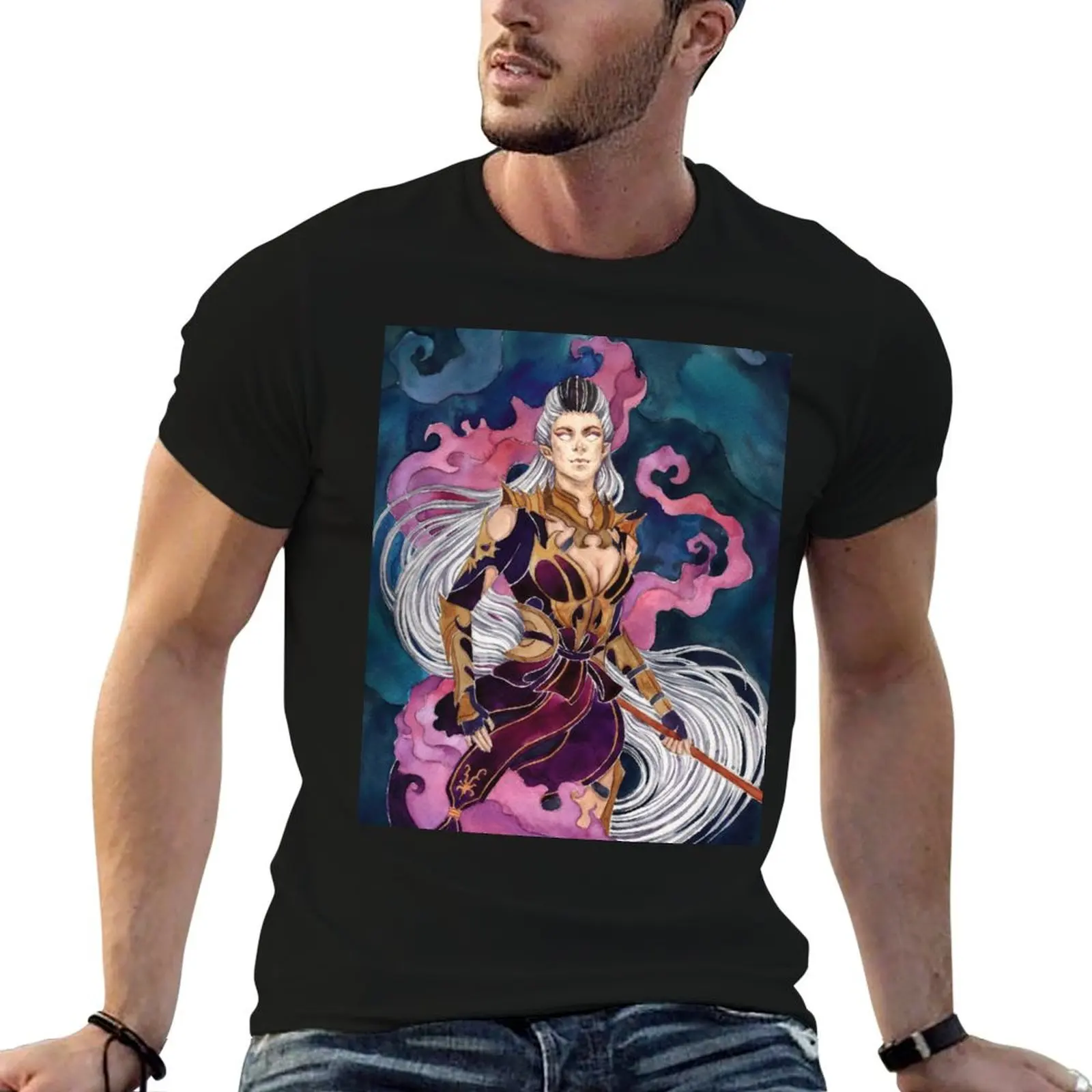 Camiseta Empress Sindel para hombre, camiseta de algodón 100%, camiseta de algodón para hombre, camiseta de anime