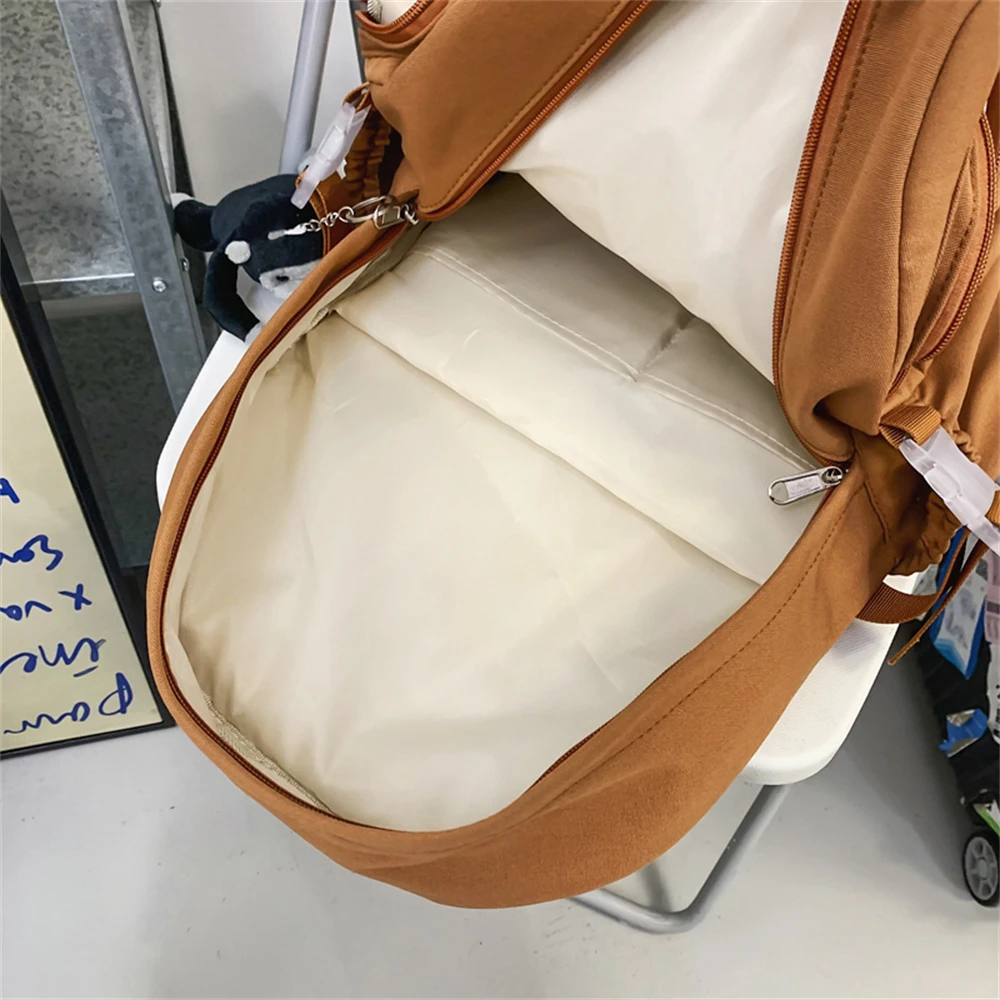 Trend ige Dame Nylon grün wasserdicht Schule Rucksack Mode Frauen niedlichen Mädchen Laptop Buch Tasche weibliche Reise College Rucksack Bolsos