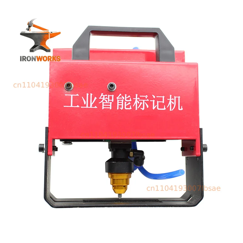 220V/110V Portable Metal Pneumatic Dot Peen Marking Machine For VIN Code(80*20mm) Frame Marking Machine chassis number