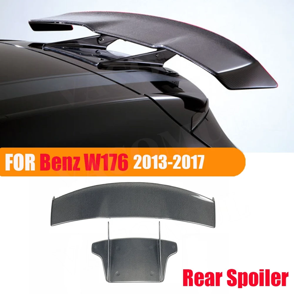 

VACOMUL Carbon Fiber Rear Roof Spoiler Racing Wing For Mercedes-Benz W176 A45 A180 A200 A260 A45 AMG Hatchback 2013-2017 V Style