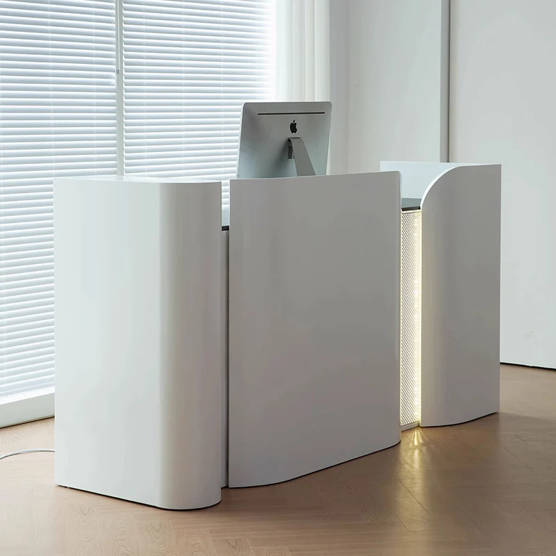 

elegant front desk reception desks checkout modern design luxury reception desks shop commericial schreibtisch office furniture